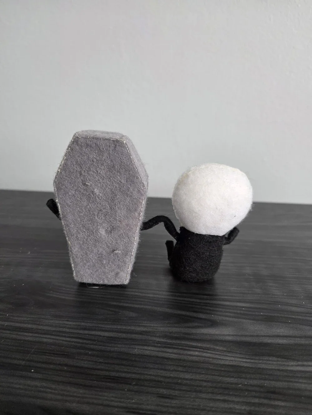 Halloween Skeleton and Coffin Decor